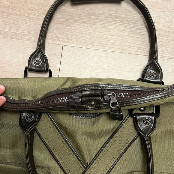 Vintage 80s 90s YSL Yves Saint Laurent Suit Bag Garment Bag - Picture 8 of 13